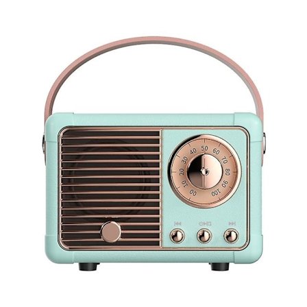 Hm11 Portable Music Player Mini Retro Rechargeable Speaker Radio Outdoor Travel