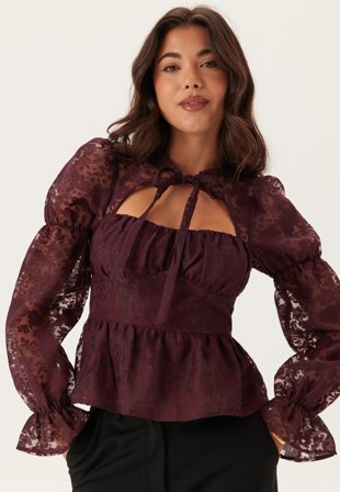 Chiara Forthi-Peplum Blouse-34