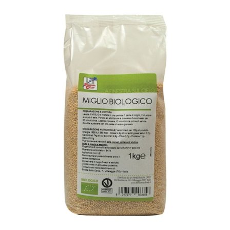 La Finestra Sul Cielo Miglio Decorticato Biologico 1kg