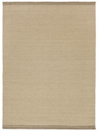 Visby 250X350 Grand Beige Tapis De Laine