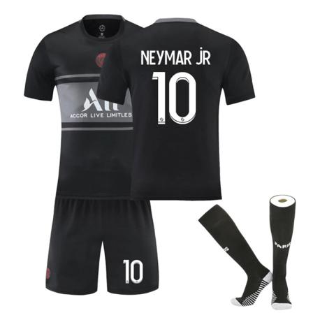 Paris 2 Borta Fotbollströja Set-svart 20