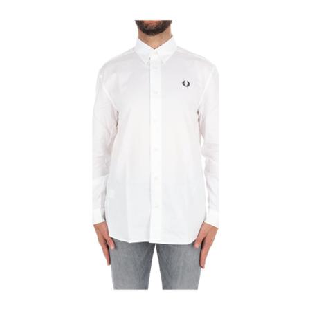 Fred Perry, Shirt Wit, Heren, Maat:L