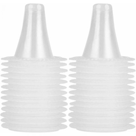 200 stk Ørepropper til Braun Termometer, Erstatningsprober Filterdeksler Linsebeskyttelseshetter, Påfyllingsdeksel for Ulike Typer Digitale Termometre