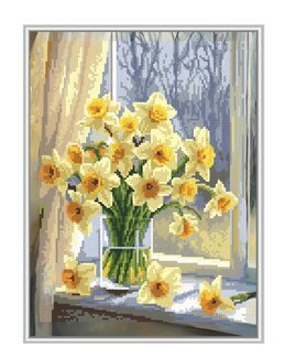 Diamond painting Narzissen - Art City