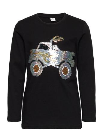 Top Ls Car Sequins Black Lindex