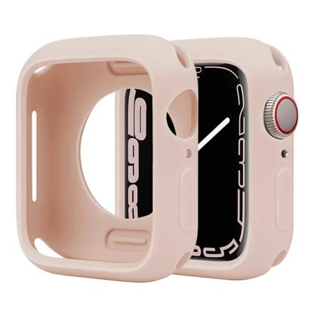 Candy Soft Case för Apple Watch Cover 8 7 6 Se 5 4 8Ultra 45mm 42mm 38mm Skydd Iwatch Series 44mm 40mm 41mm Bumper 05 pink sand series 7 8 41MM