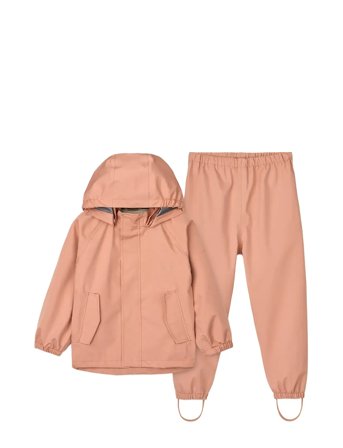 Liewood Pedia Rainwear Set - Pink - 122