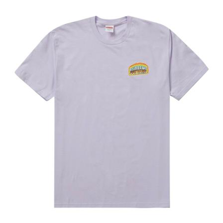 Supreme, T-Shirts Fioletowy, Mężczyzna, Rozmiar: M