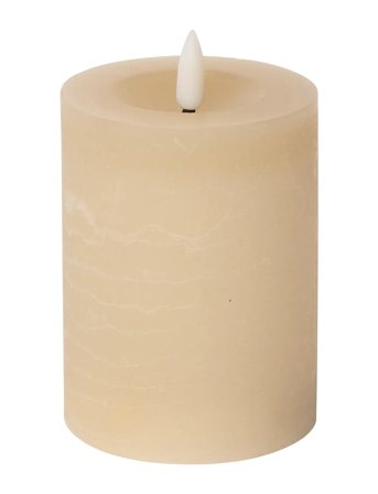 C'est Bon | Rustic Finish Led Pillar Candle | H10CM