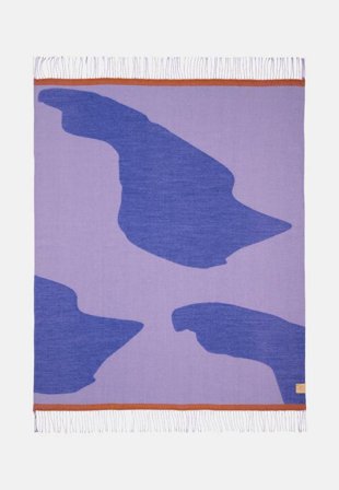 Mette Ditmer Filt Filtar & plädar Lila 170 x 125