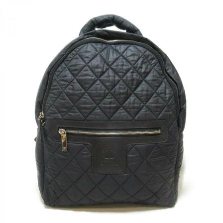 Chanel Vintage Pre-owned Rugzaks , Zwart , Dames , Maat: ONE Size Vintage Tassen