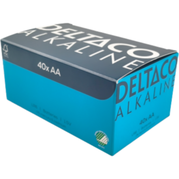 Batteri Alkaline AA 40-p