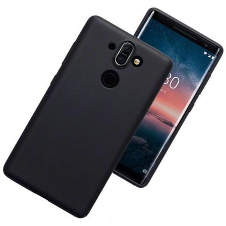Nokia 8 Sirocco Ultratynd Silikone Etui - Sort - flere farver Black