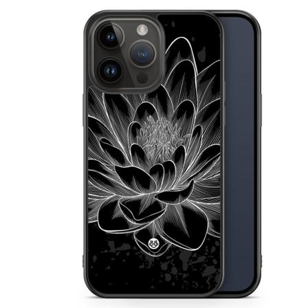 Bjornberry Skal iPhone 14 Pro Max - Svart/Vit Lotus