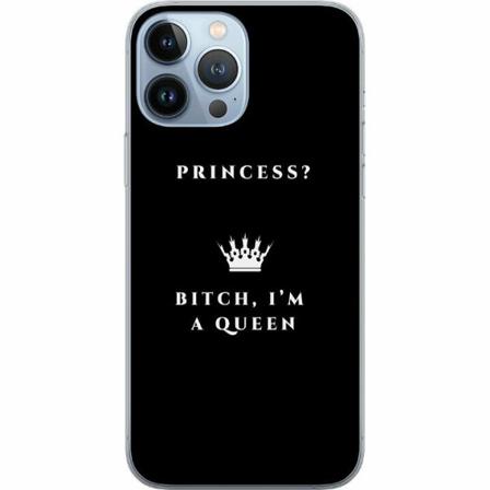 Apple Iphone 14 Pro Max Genomskinligt Skal Queen