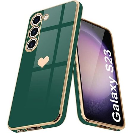 Coque - BOOLING - til Samsung Galaxy S23 - Silicone TPU - Ultra Slim - Grøn Nat