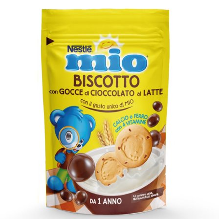 Nestlé Mio Biscotto Con Gocce Di Cioccolato Al Latte Da 12 Mesi