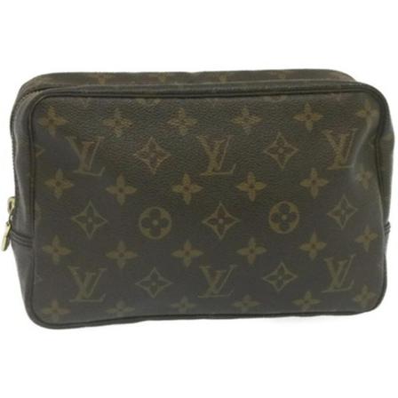 Louis Vuitton Vintage Pre-Owned Toilet Kit 23 Brun, Dame Vintage Tasker, Størrelse: ONE Size