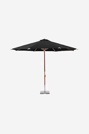 Jotex - 335 Cm Bambuträ - Polyester Svart PARASOLL - Köp Parasoller & pergola hos Jotex