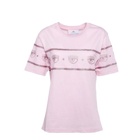 Chiara Ferragni Collection T-shirt rosa, Dam, Dam, Storlek: S