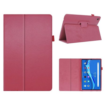 Lenovo Tab M10 HD Gen 2 läderfodral med litchi-textur - Ros