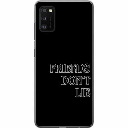 Samsung Galaxy A41 Genomskinligt Skal Stranger Things
