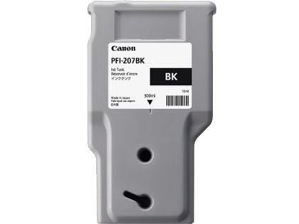 Canon PFI-207 BK - svart - original - blekkbeholder