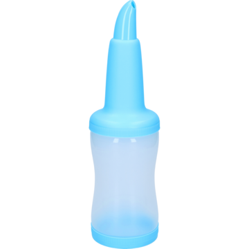 JUICEFLASKE FREEPOUR BLÅ 1L