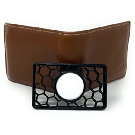 Airtag Lommebok Etui Slim Tynn Kort Etui Holder for Apple AirTag C