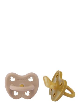 Two-Pack Orthodontic Pacifier 3-36 Months Baby & Maternity Pacifiers & Accessories Pacifiers Multi/patterned HEVEA