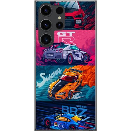 Kompatibelt Mobildeksel til Samsung Samsung Galaxy S24 Ultra Subaru Racing
