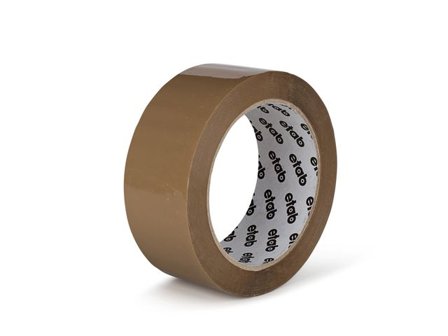 ETAB Packtejp 544 PP 38mmx66m Brun 6/fp - Lyreco - Emballage och lagerutrustning - Packtejper - Packtejp PP