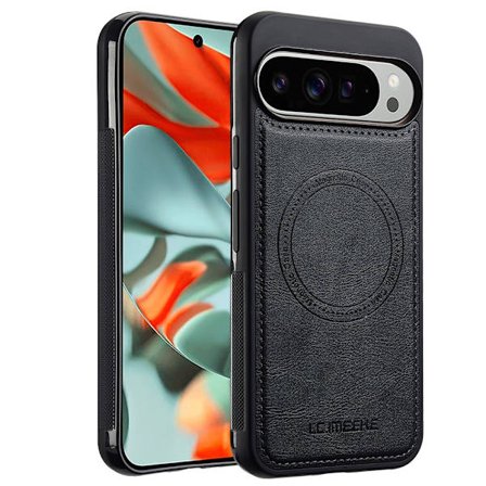 LC.IMEEKE Google Pixel 10/10 Pro / 9/9 Pro Skal MagSafe Läder