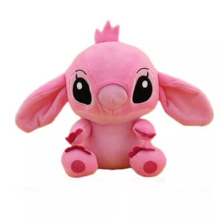 Lilo Stitch Rosa Plysjfigur Kosedyr 19 cm KLB