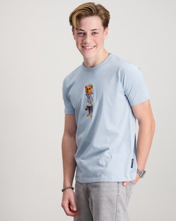 Baron Filou T-Shirt Blauw T-shirts Jongens - Kids Brand Store