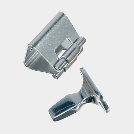 Dörrstopp 29x20mm RF stål