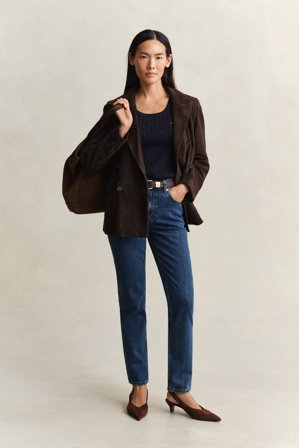 GANT Damen Slim Jeans (31) Blau