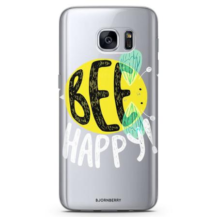 Bjornberry Samsung Galaxy S7 Tpu Skal - Bee Happy