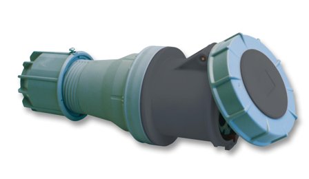 Garo SV 363-7 S Skjøtekontakt IP67, 4-polet, 63 A Svart, 7 h, Stikkontakter & kabler