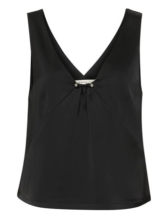 Gzjessie Top Black Gestuz