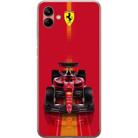 Yhteensopiva Puhelinkuori Samsung Samsung Galaxy A04 Ferrari Formula 1 -auto ikonisessa punaisessa muotoilussa urheilullisella tarkkuudella