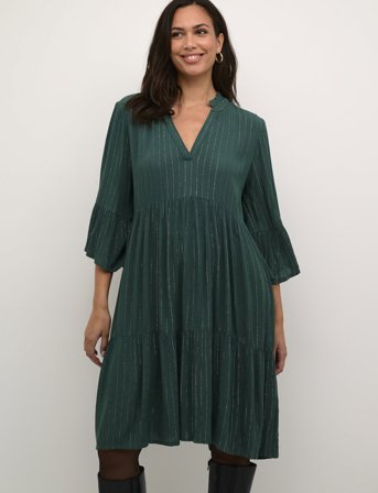 Kaffe Kaliv Dress - Green - 34