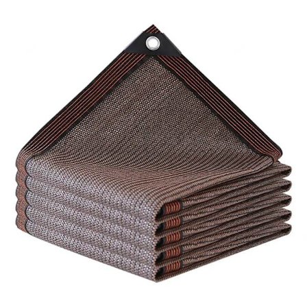 Rektangulärt skuggnät, ljus färg utomhusmarkis/pool/garage skuggduk/skugga