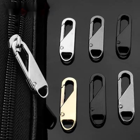 40 st Zipperdragkedjor Instant Zipper Reparationskit Ersättning