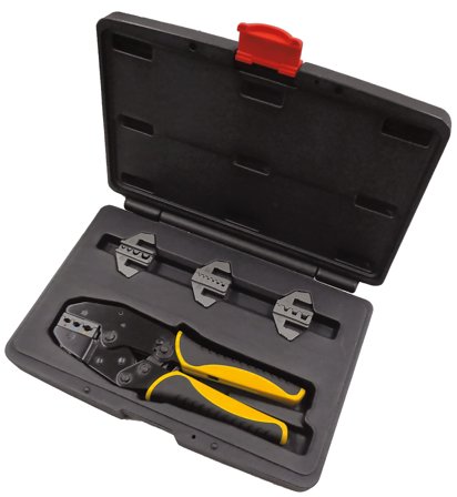 Ironside 102553 Pressverktøy 220 mm, 4 stk. innsatser, Håndverktøy