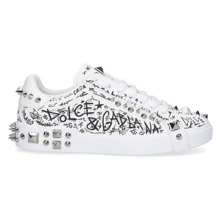 Dolce & Gabbana, Sneakers Wit, Heren, Maat:43 1/2 EU