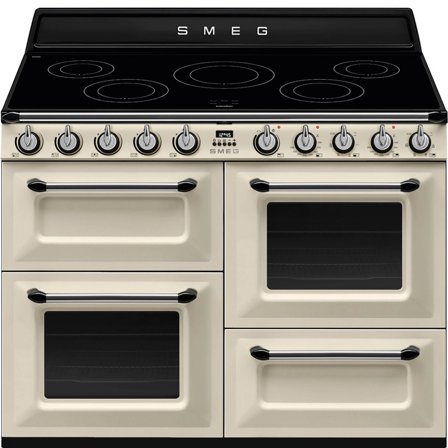 Smeg TR4110IP2 Victoria liesi 3 uunilla 110 cm, creme