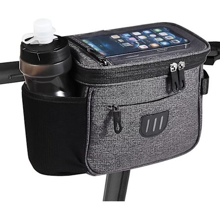 Cykelstyr Taske, Vandtæt Cykel Front Telefon Taske Opbevaringspose Til Udendørs Vandreture Rejser