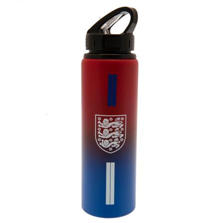 England Fa Crest Aluminiumflaska One Size Röd/blå/vit