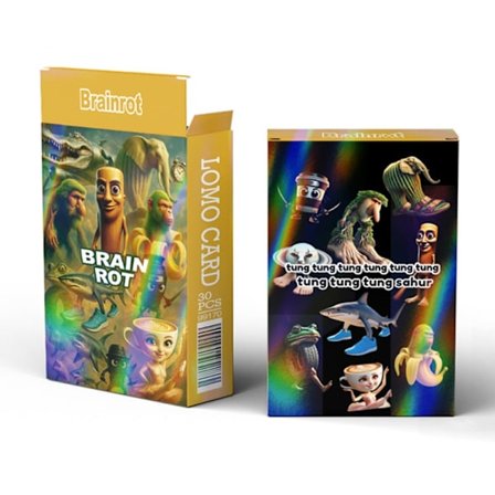 30 kpl Tralalero Tralala laserkortit Lasten sarjakuva Tungtung Sahur Brainrot Classic Lelukokoelmakortti Lasten Juhlapeli Lahja..